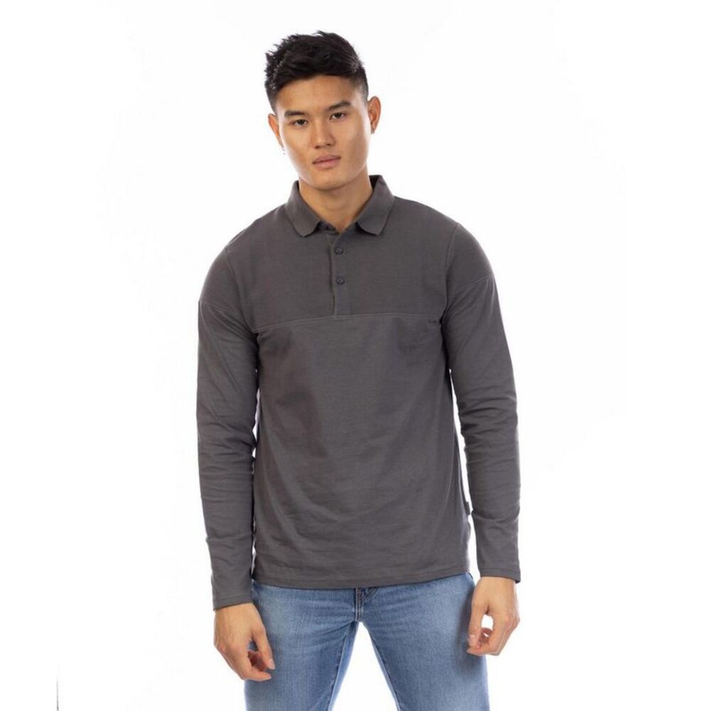 Peter Werth Mens Chessum Polo Shirt / Charcoal